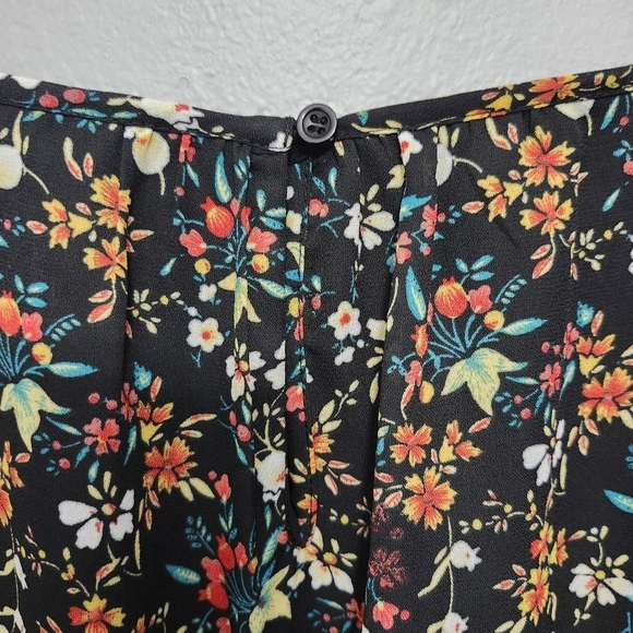 J.crew mercantile women's floral mini dress size 10 tulip hem long sleev… - Picture 7 of 8